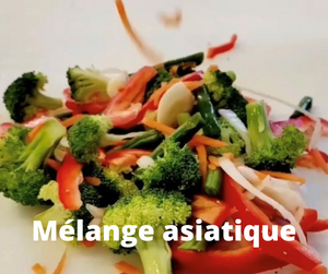 Boîte de la semaine incluant un plat de crudités