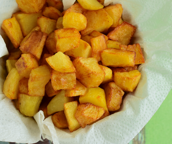 Pommes de terre en cubes